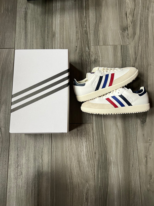 Kith x adidas Samba Golf Red/Blue/Navy