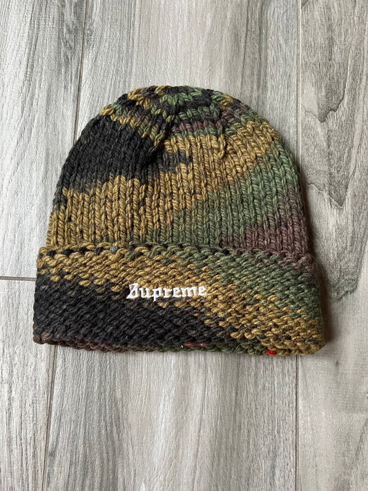 Supreme SS24 Gradient Space Dye Beanie Olive