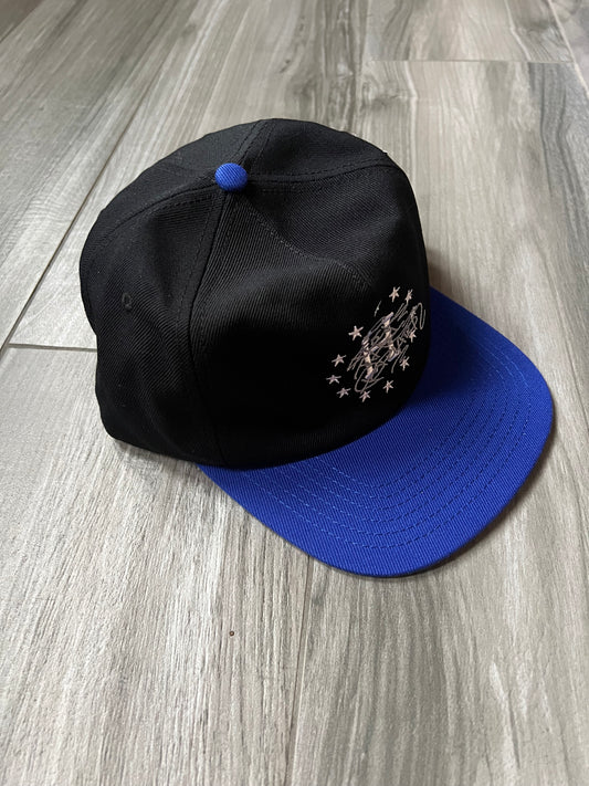 FTP x HUF Snapback Hat Black