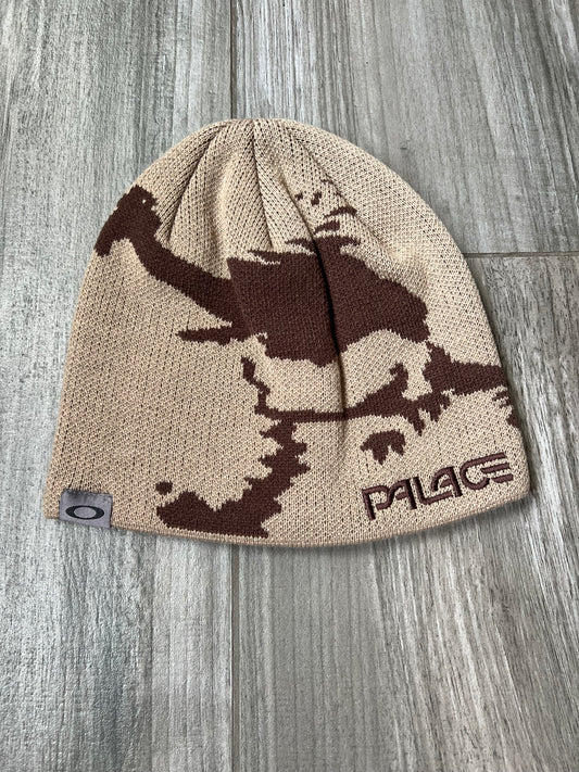 Oakley x Palace Beanie Sand Brown