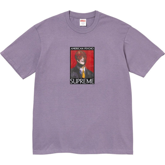 Supreme FW23 American Psycho Tee Dusty Purple