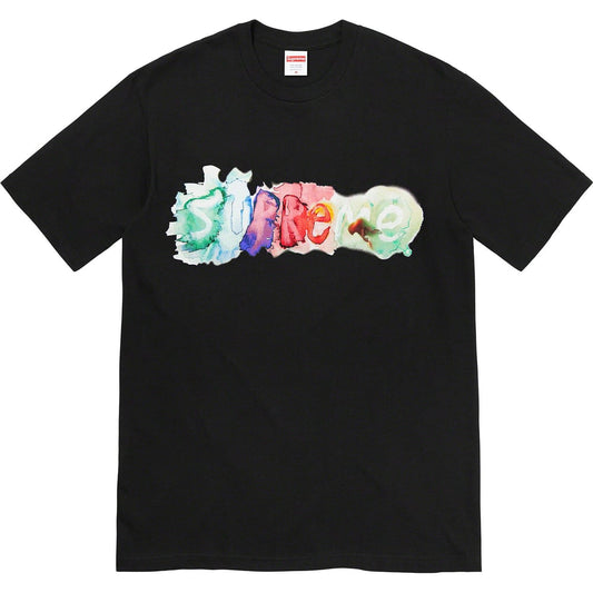 Supreme SS23 Watercolor Tee Black